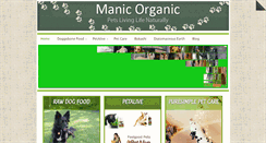 Desktop Screenshot of manicorganicsa.com